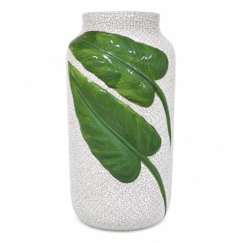LEAF PORCELAIN VASE